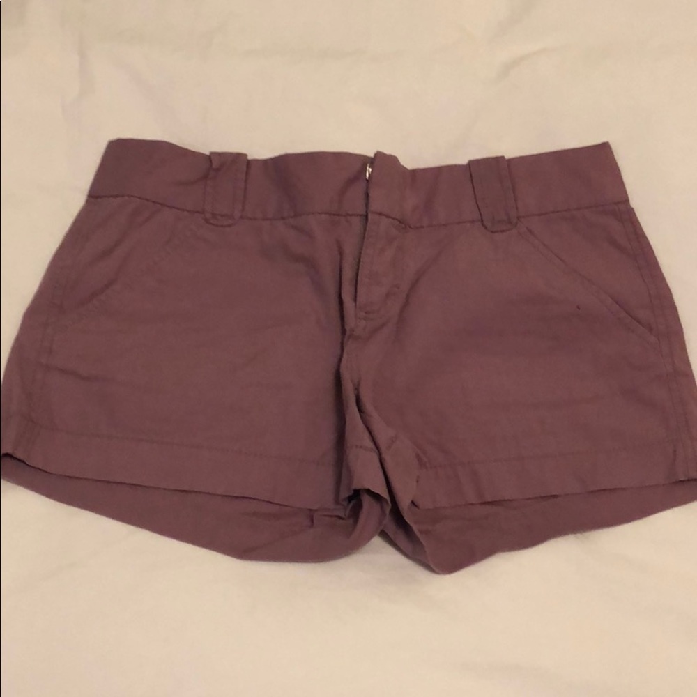 Purple shorts!